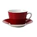 Soho Set of 6 Cups and Saucers - Red