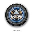 NHL Washington Capitals 14 Inch Neon Clock