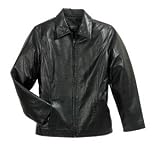NEW Port Authority Signature - Ladies Park Avenue Lambskin Jacket Black-L