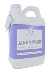 Lavender Lady 64 Oz Jumbo Le Blanc Linen Wash Classic Scent Clean Vintage Precious Heirloom Linens Safely, 6Pack
