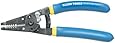 Klein Tools 11055 Klein Tools-Kurve Wire Stripper/Cutter, Blue with Yellow Stripe, 10 - 20 ga.