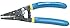 Klein Tools 11055 Klein Tools-Kurve Wire Stripper/Cutter, Blue with Yellow Stripe, 10 - 20 ga.