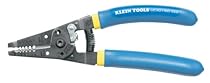 Klein Tools 11055 Klein Tools-Kurve Wire Stripper/Cutter, Blue with Yellow Stripe, 10 - 20 ga.
