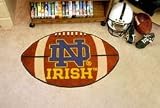 Notre Dame Fighting Irish 22"x35" Football Floor Mat (Rug)