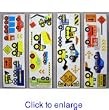Tonka Jumbo Wall Accents