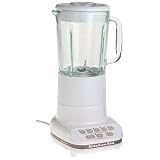 Factory-Reconditioned KitchenAid KSB5 5-Speed Blender, White on White