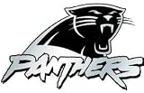 Carolina Panthers NFL Silver Auto Emblem