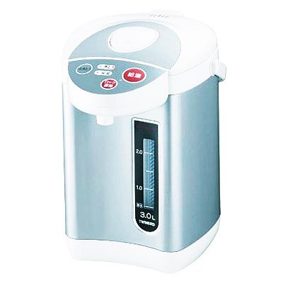 ツインバード 電動給湯ポット 3L TP-D592GY（グレー）