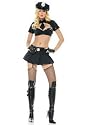 Sexy 6Pc Sergeant Police Officer Cop Halloween Costume by Leg avenue