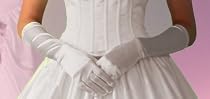 Satin Abendhandschuhe 01