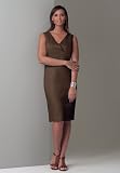 Jessica London Plus Size Linen Blend Sheath Dress