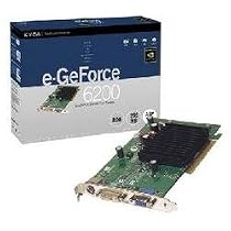 EVGA 256-A8-N341-LX e-GeForce 6200 256MB DDR AGP Graphics Card