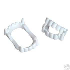Plastic Vampire Fangs Dracula (144 Pcs) - 1 Gross