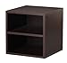 Foremost 327309 Modular Shelf Cube Storage System, Espresso