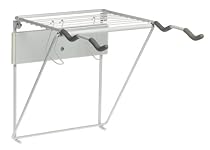 Racor HFB-2R Double Horizontal Folding Bike Rack with Shelf