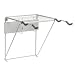 Racor HFB-2R Double Horizontal Folding Bike Rack with Shelf