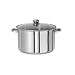 Innova Classicor Stainless-Steel 12-Quart Stockpot with Tempered Glass Lid
