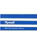1969 PLYMOUTH FURY Owners Manual User Guide