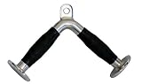 Tricep Press Down V Bar Attachment w/ Rubber Grips TB-10RG