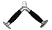Tricep Press Down V Bar Attachment w/ Rubber Grips TB-10RG