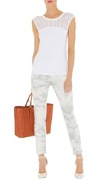 Broderie and Cutwork T-shirt