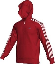 Adidas Herren Trainingsjacke Essentials, red/white, L, E14970-L
