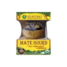 Gaucho Gourd Gift Pack - - 1 pc,(Guayaki Yerba Mate)