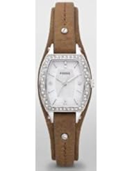 Fossil Watches, Womens Marjorie Three Hand Leather Watch - Tan