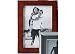 Linear Dark Walnut Picture Frame 5x7"