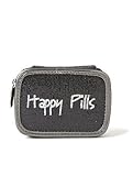 TRENDY EMBROIDERED TRAVEL BLACK SEQUIN 