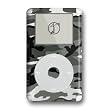 Urban Camo Design iPod 4G Protective Decal Skin Sticker
