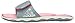 adidas Women's Anyanda Flex Slide W-W, Pink/White/Grey, 7 M US