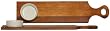 Wood French Dip Tray 21.5" x 5" With 4"D Ceramic Bowl