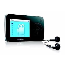Philips GoGear SA6044 - Digital player / radio - flash 4 GB - WMA, MP3 - video playback - display: 2.2"