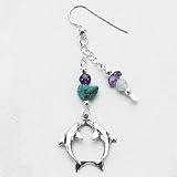 Expression/Kissing Dolphins Earrings