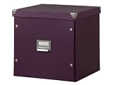 Zeller 17623 Aufbewahrungsbox, Pappe / 33.5 x 33 x 32, lila