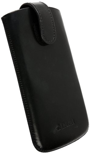 Krusell Asper&ouml; Leder Etui mit R&uuml;ckzugfunktion f&uuml;r BlackBerry 9900 schwarz Preisvergleich