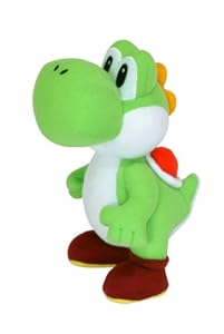 Super Mario - Muñeco de peluche de Yoshi (24 cm)