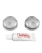 Metaltex 404800039 Viva 2-er Set Klebehaken Safe Fix