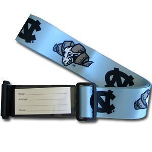 North Carolina Tar Heels - UNC Durable Nylon Weave Luggage Strap - NCAA College Athletics Fan Shop Sports Team Merchandise