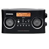Sangean PR-D5 AM/FM Portable Radio with Digital Tuning and RDS