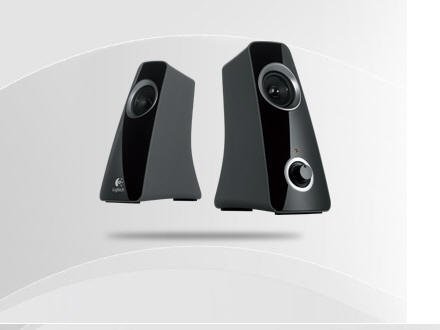 New Logitech Speaker System Z320 Sends Clear Vibrant Sound Evenly Anywhere In The Room