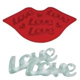 Valentine'sLoveLipShapeSiliconeIceCubeTray