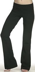 Cotton Spandex Full Length Dance Workout Pant