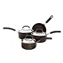 Circulon 2 Hard Anodised Cookware Saucepan Set, 4 Piece