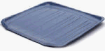 Rubbermaid #1180-PQ-BMIST Blue Mist Drainer Tray