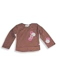 Wild Mango - Girls Long Sleeved Top, Chocolate (Size 4)