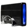 A-Power 3.5" USB 2.0 Aluminum Ext HDD Enclosure w/LED (Blk)