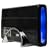 A-Power 3.5" USB 2.0 Aluminum Ext HDD Enclosure w/LED (Blk)