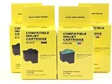 Compatible Lexmark Ink Cartridges 82 & 83 Valu 2-Pak: 2 black / 2 color: X5150, X6150, X6170, X6190, Z55, Z55se, Z65, Z65n, Z65p